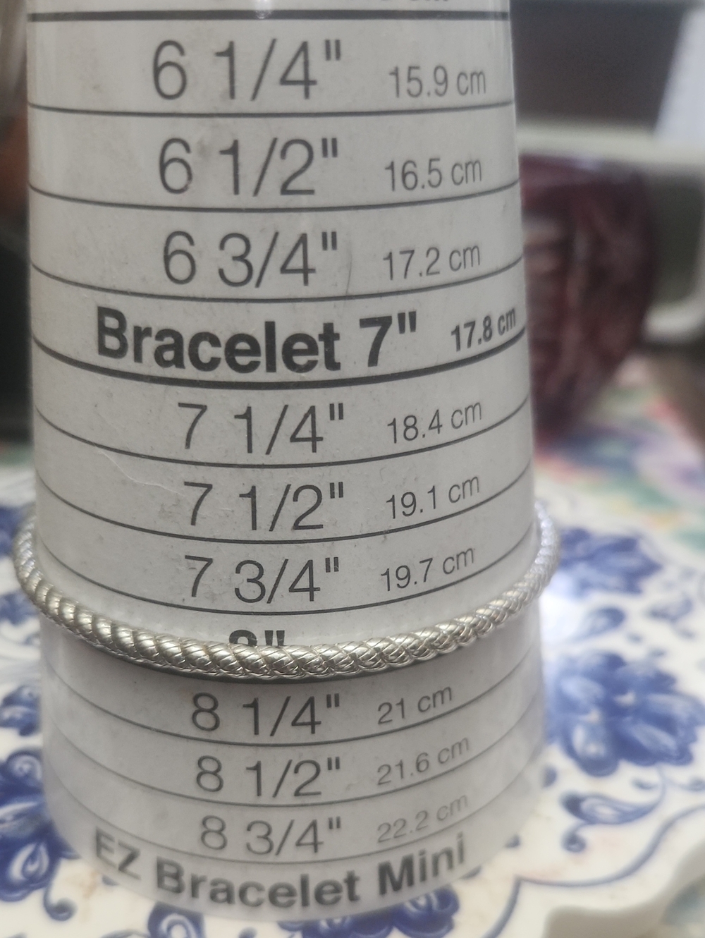Judith Ripka Silver Textured Bracelet - Picture 4 of 5